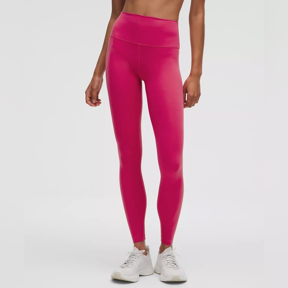 Lululemon Wunder Train High-Rise Tight 28” Size 6 🩷